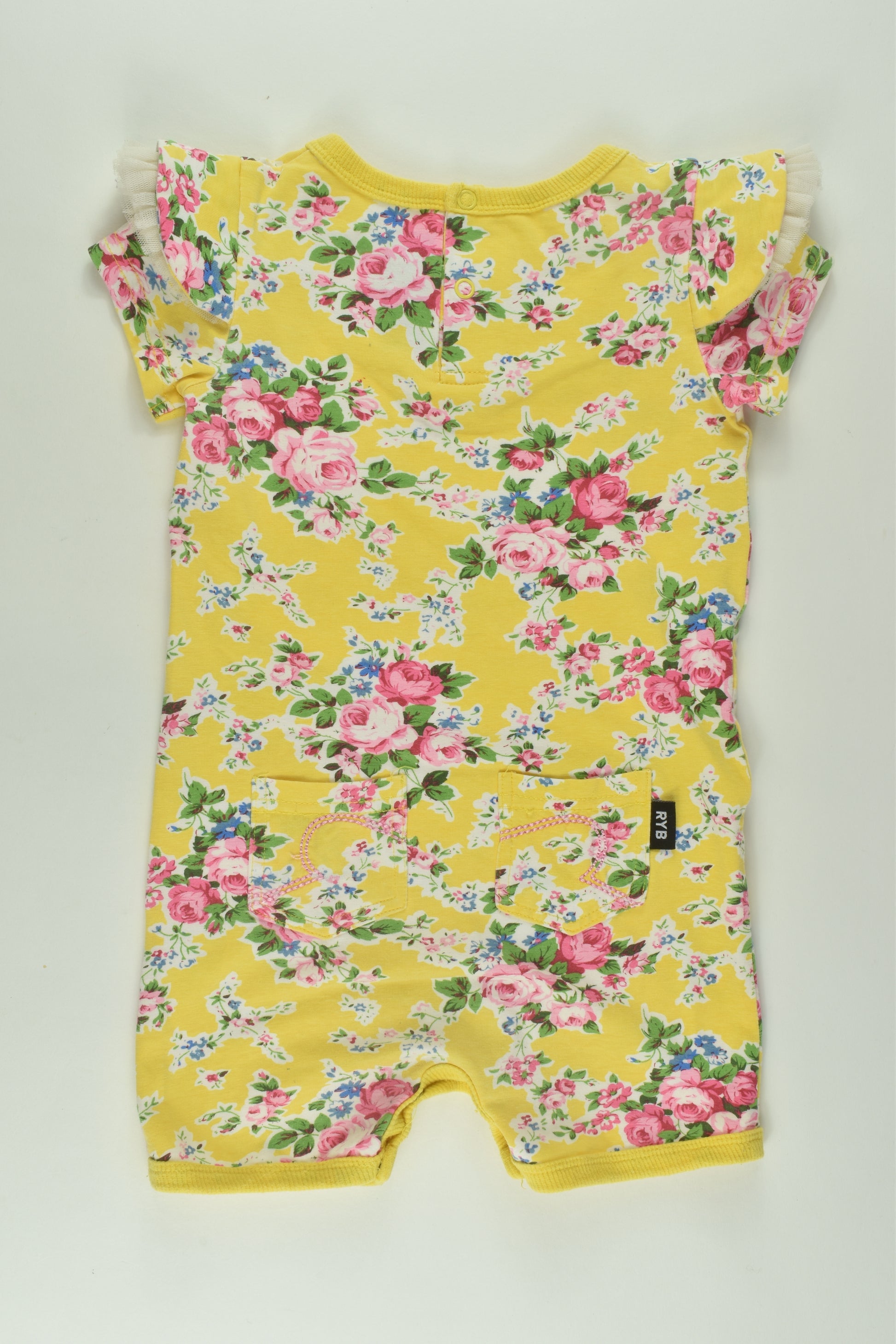 Rock Your Baby Size 2 Floral Romper