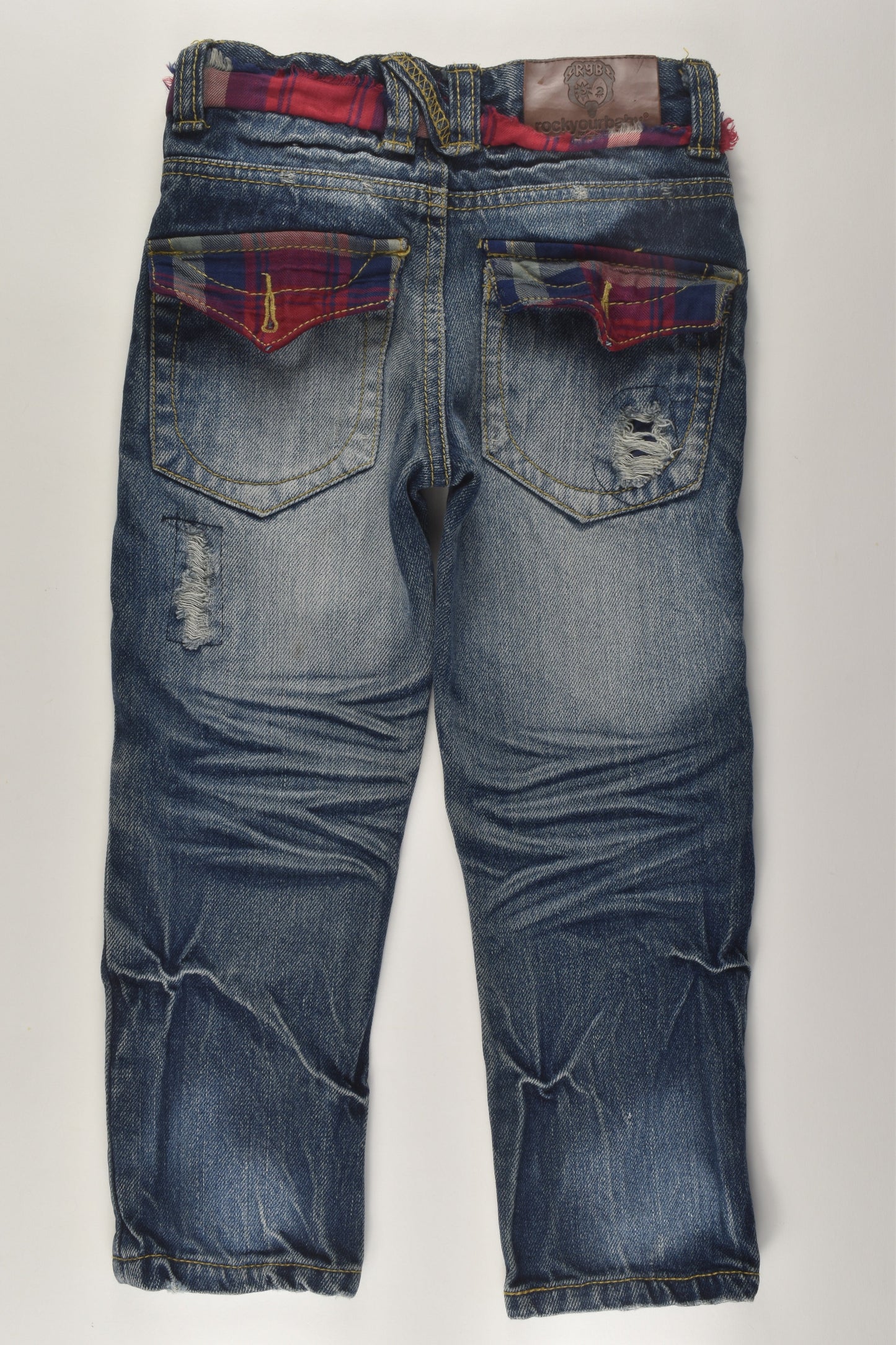 Rock Your Baby Size 3 Denim Pants