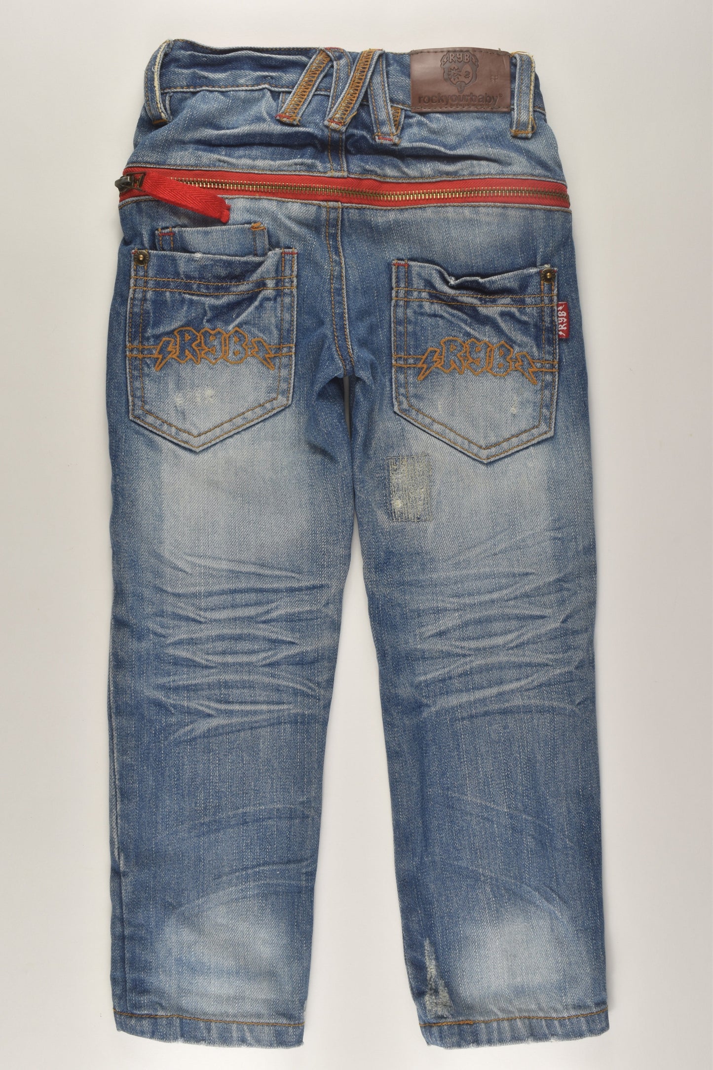 Rock Your Baby Size 3 Denim Pants