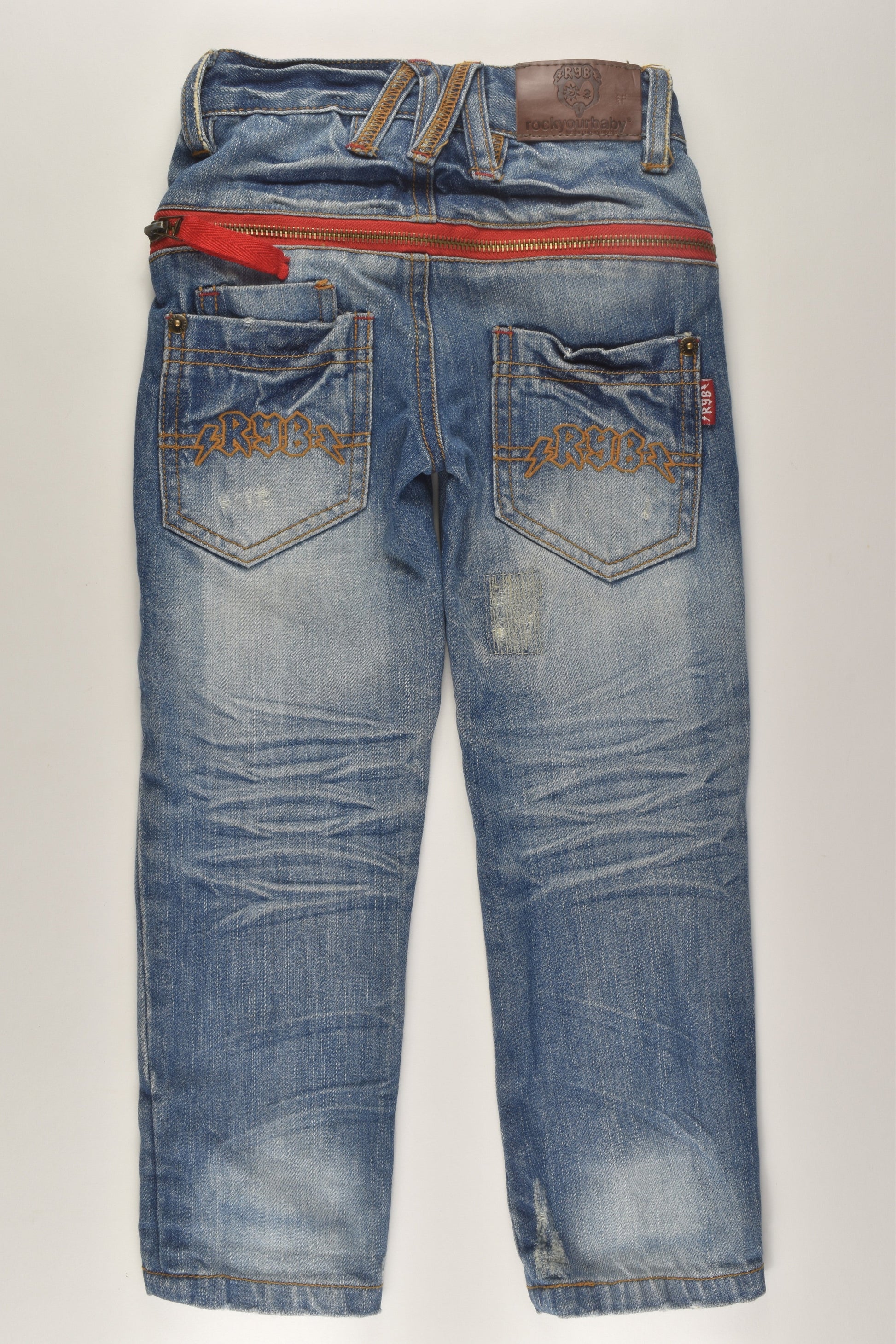 Rock Your Baby Size 3 Denim Pants