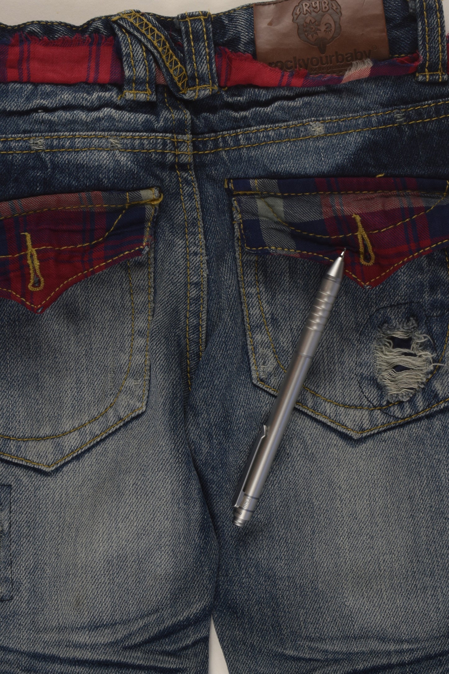 Rock Your Baby Size 3 Denim Pants