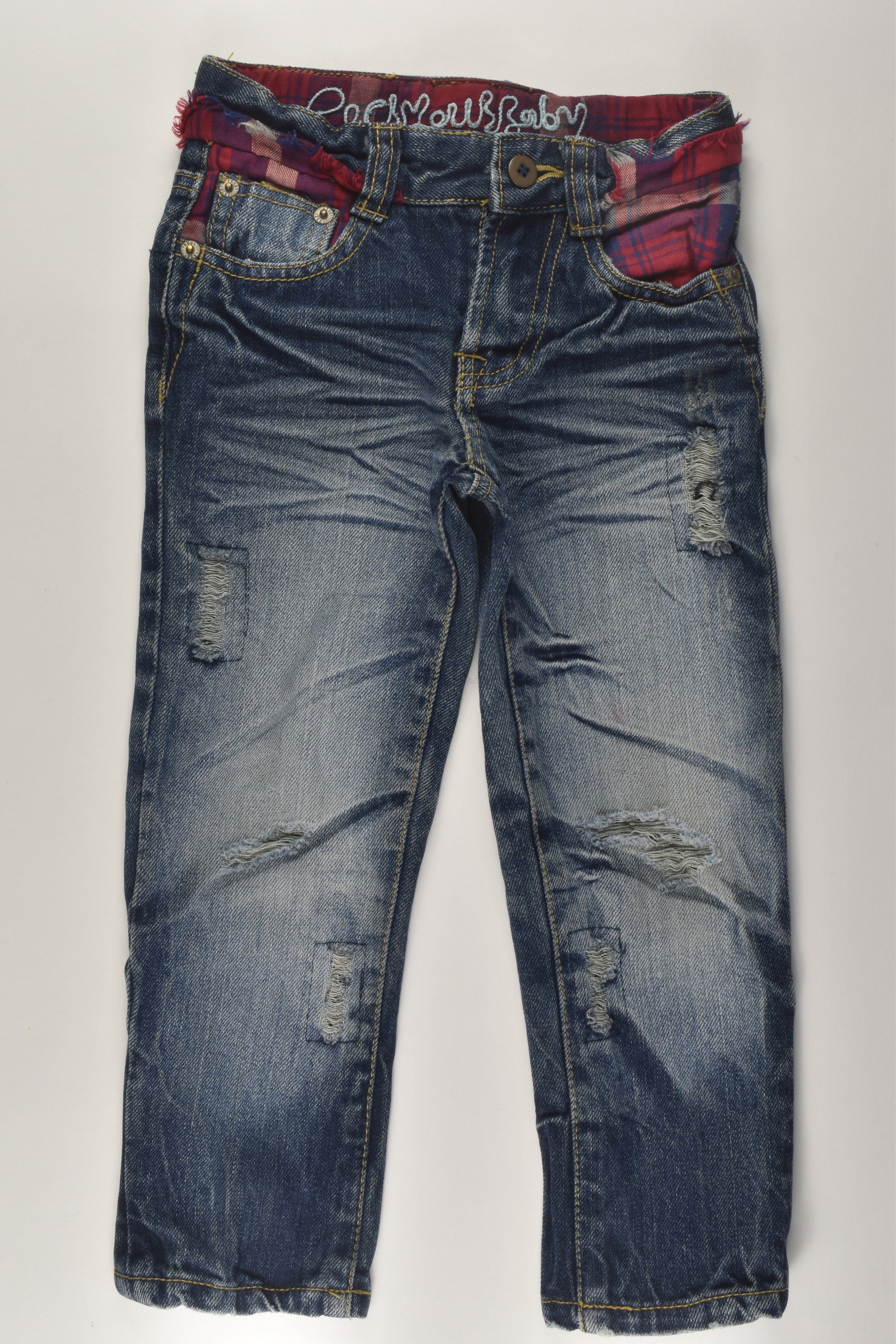 Rock Your Baby Size 3 Denim Pants