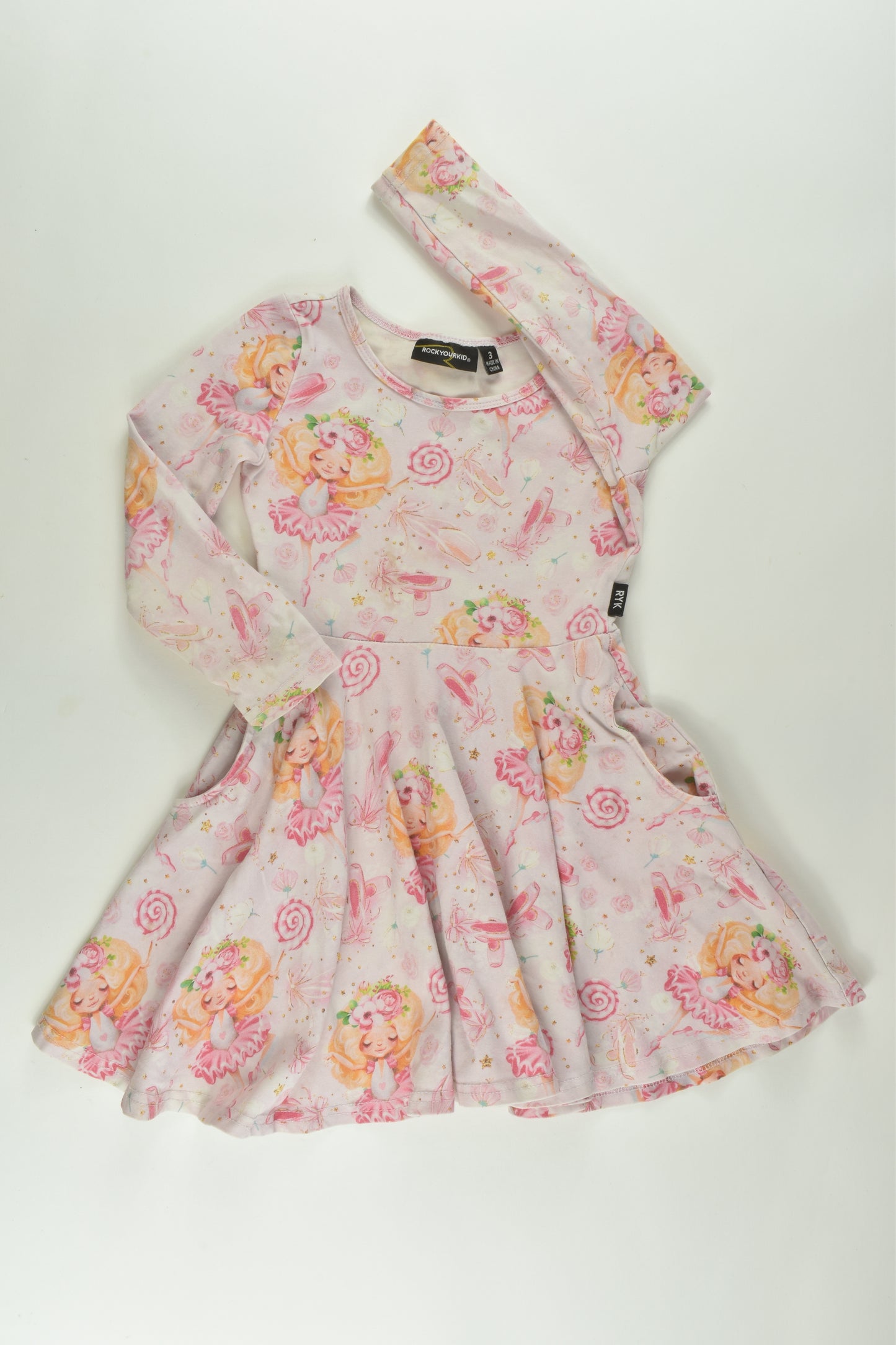 Rock Your Kid Size 3 Twirly Dress