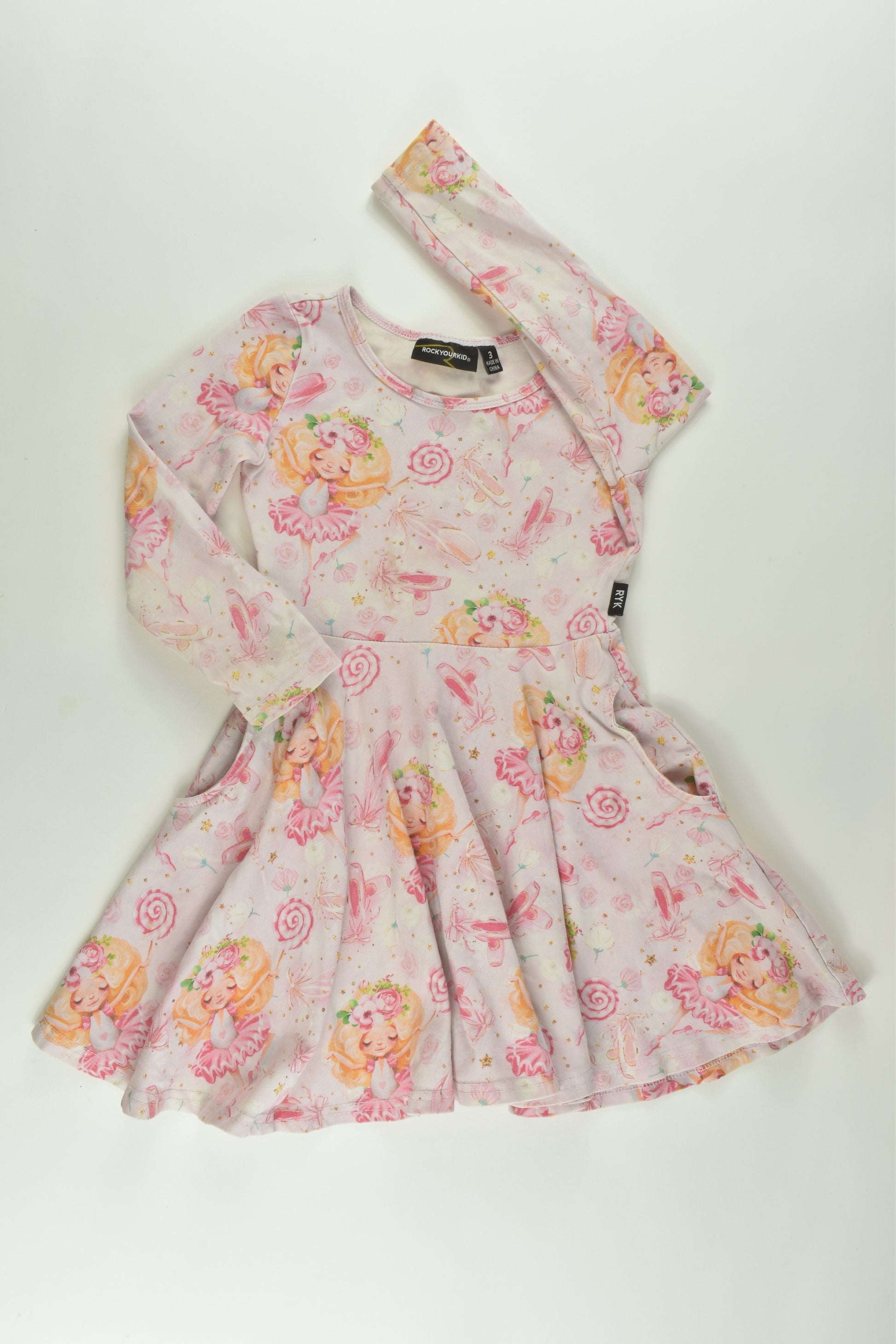 Rock Your Kid Size 3 Twirly Dress