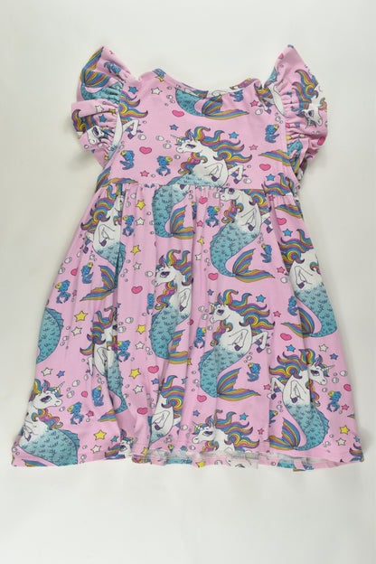 Rock Your Kid Size 5 Mermaid Unicorn Dress
