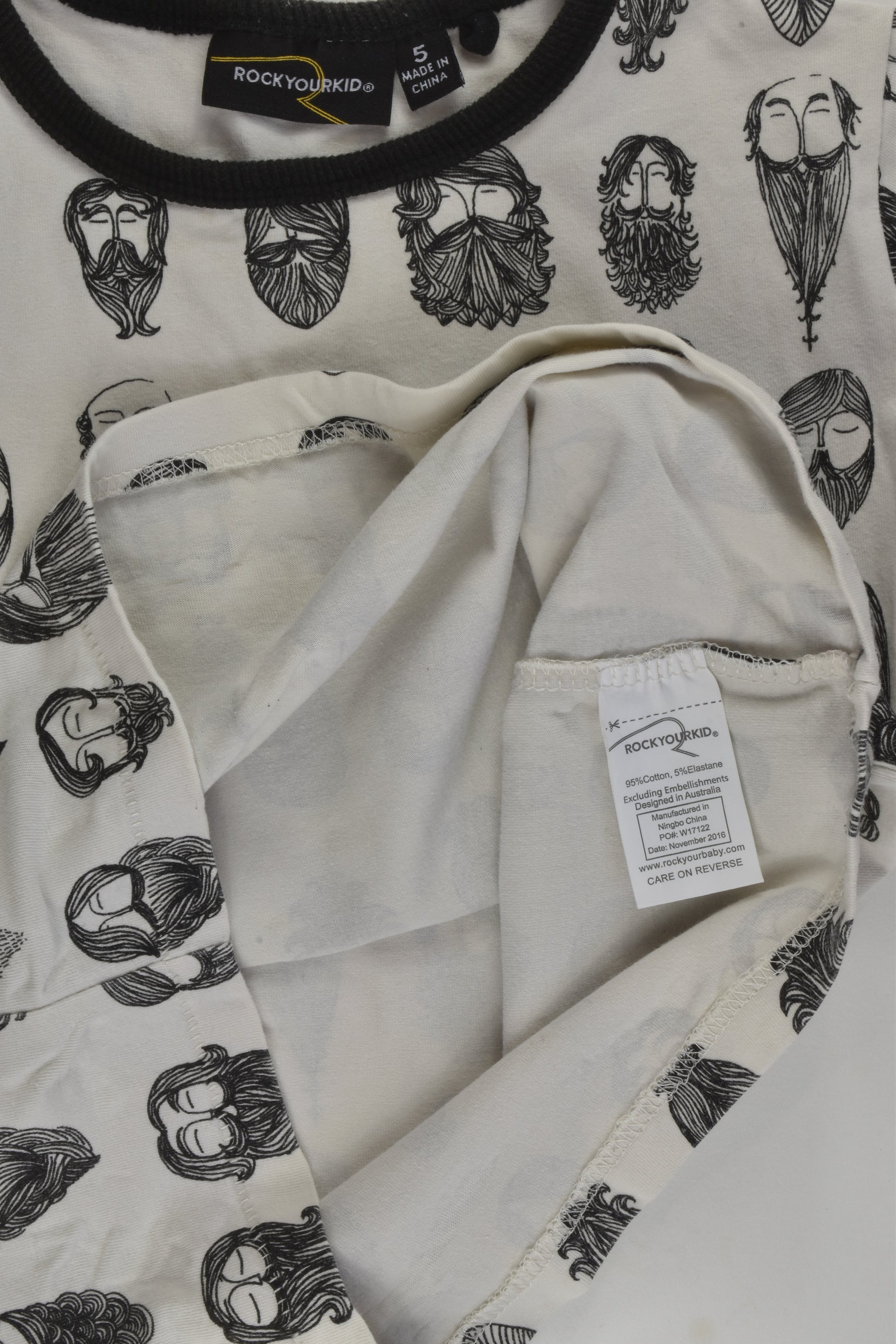 Rock Your Kid Size 5 T-shirt