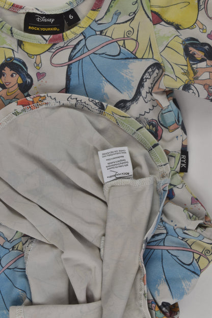 Rock Your Kid Size 6 Disney Princesses Twirly Dress