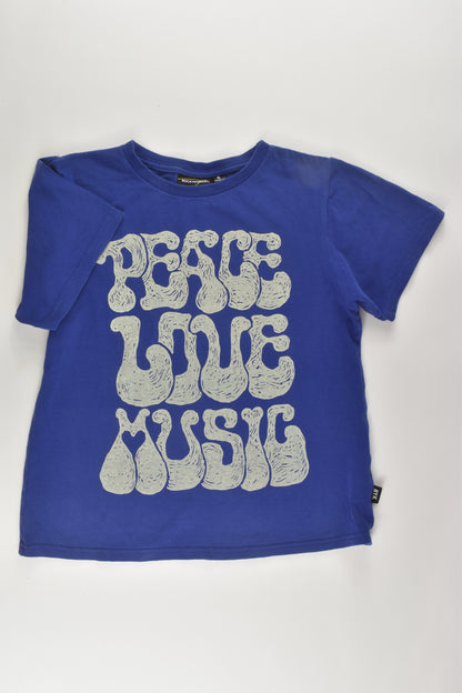 Rock Your Kid Size 6 'Peace Love Music' T-shirt