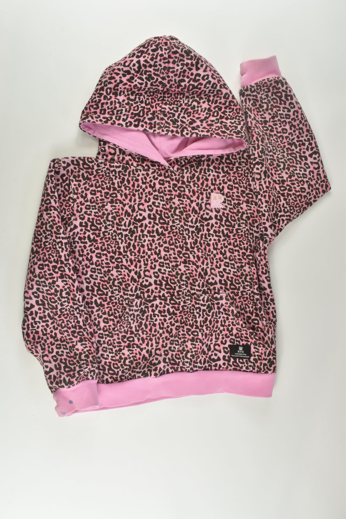 Rock Your Kid Size 7 Leopard Print Jumper