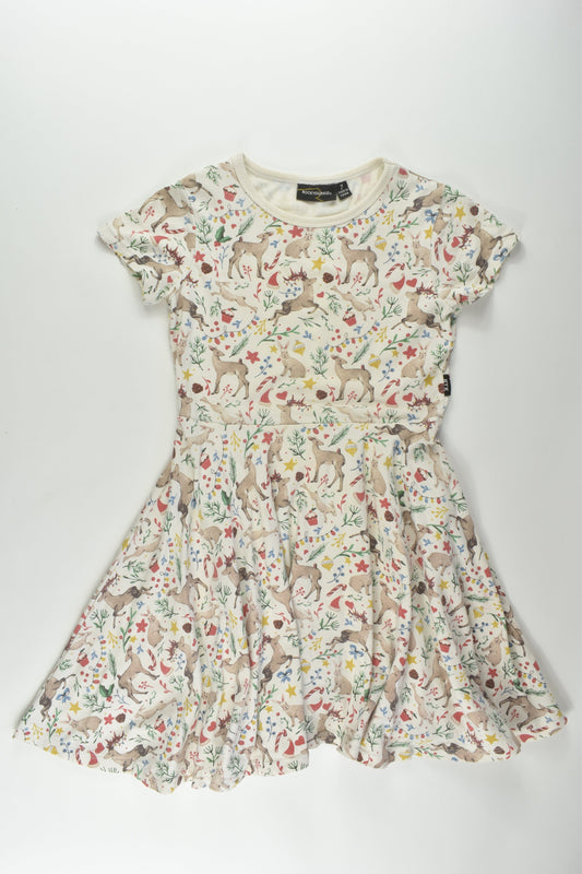 Rock Your Kid Size 7 Twirly Christmas Dress