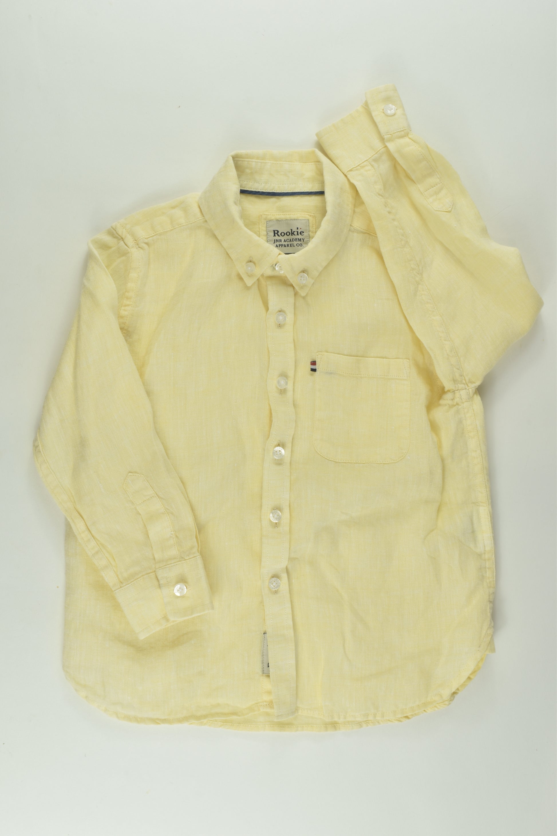 Rookie Size 4 Linen Button-up Shirt