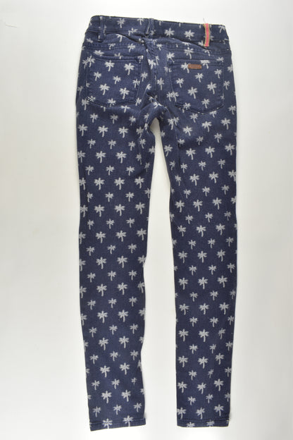 Roxy Size 12 Palmtree Denim Pants