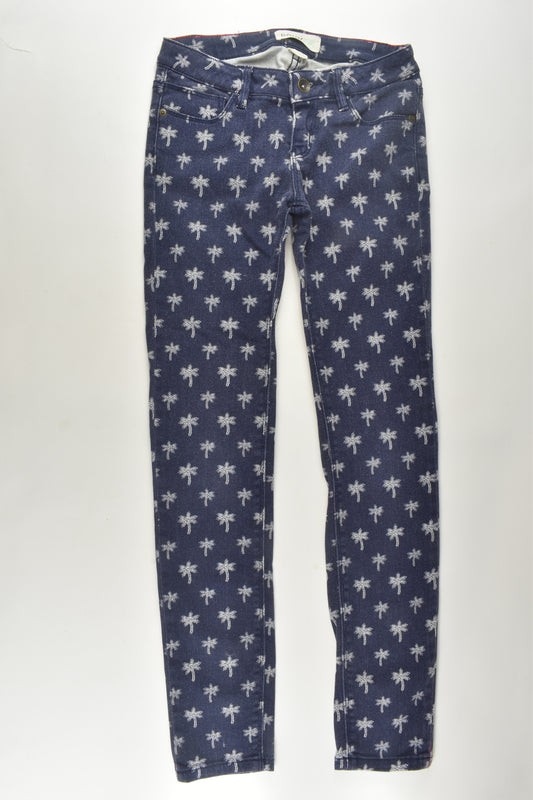Roxy Size 12 Palmtree Denim Pants