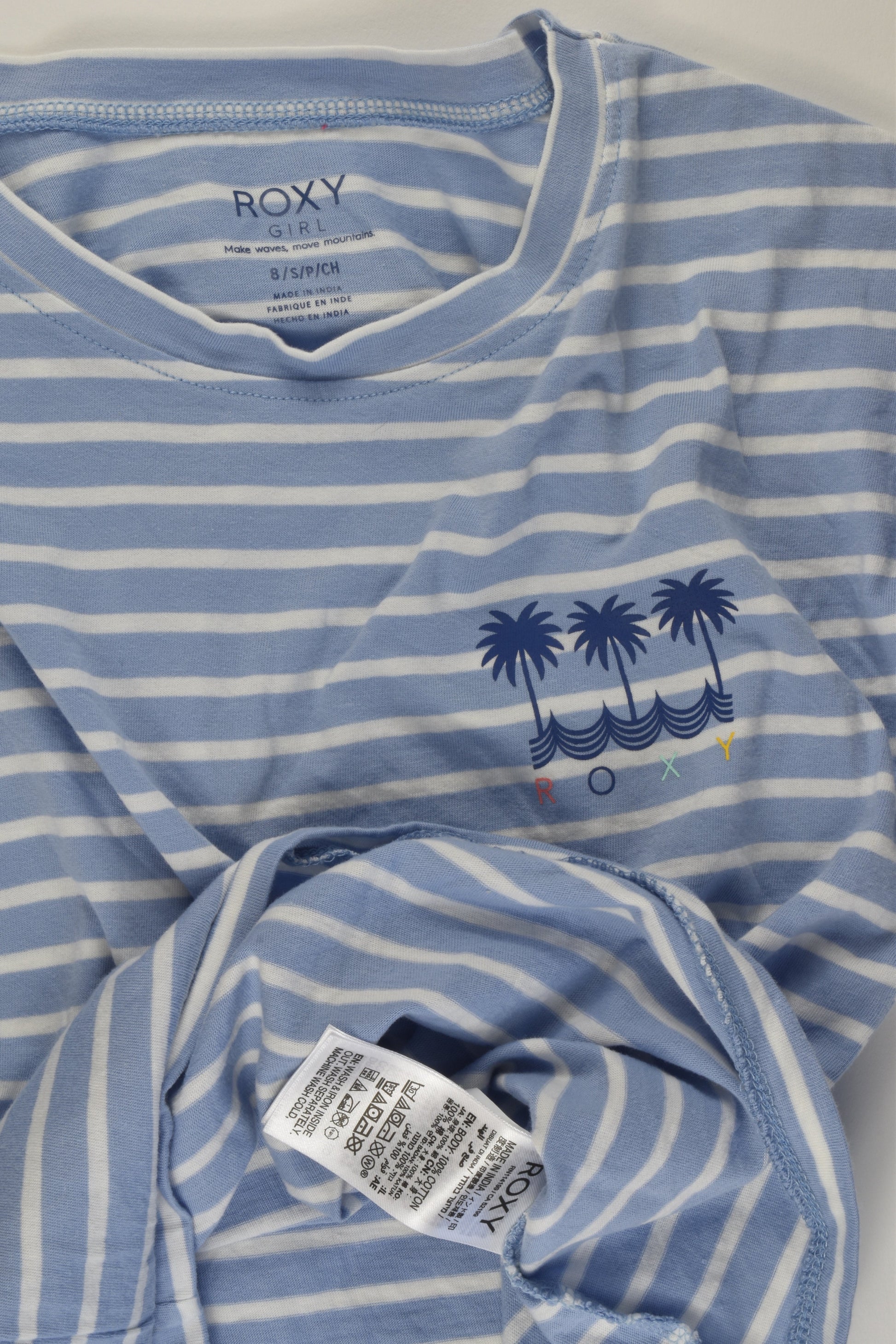 Roxy Size 8 Palmtrees T-shirt