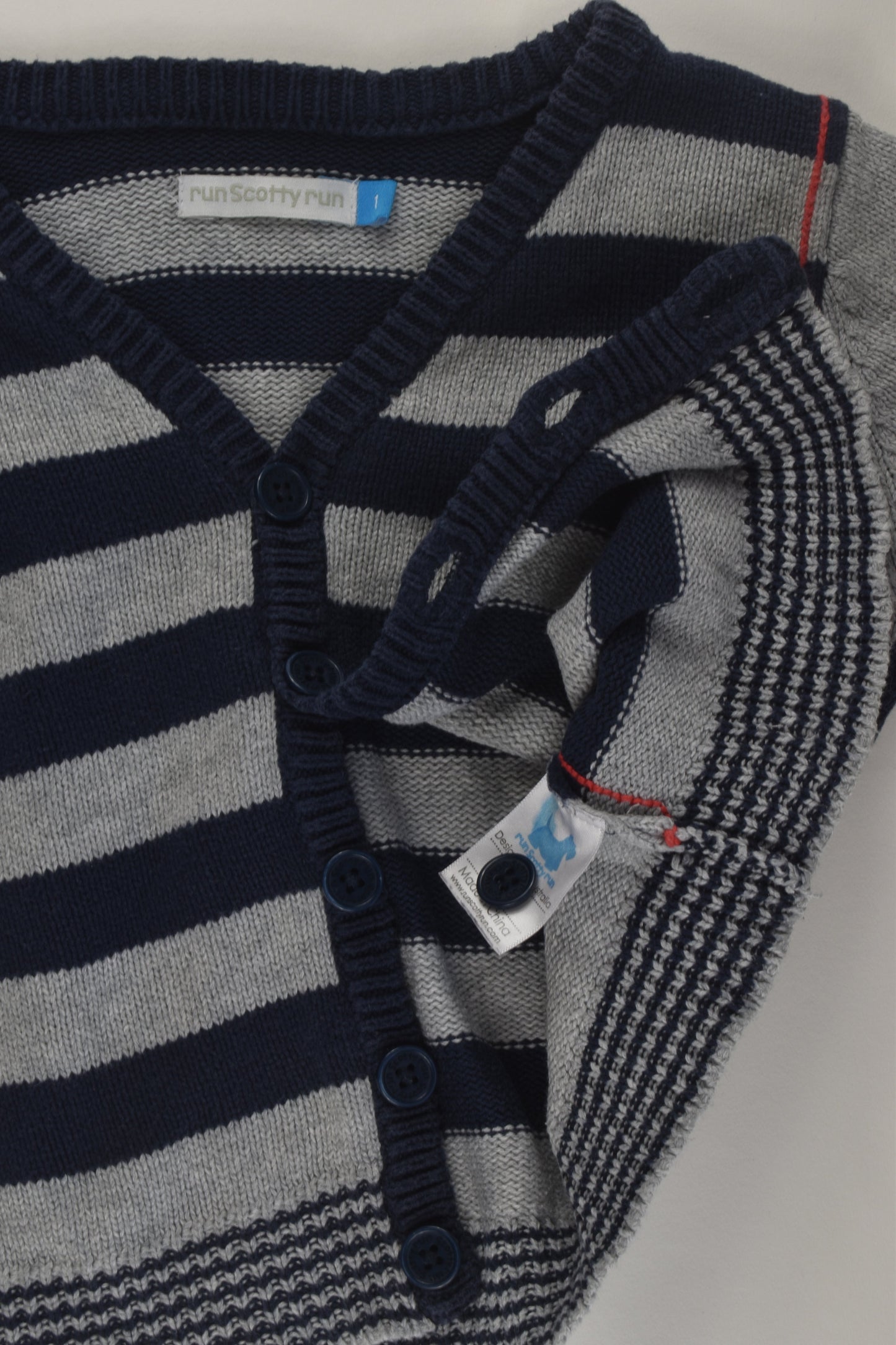 Run Scotty Run Size 1 Knit Cardigan