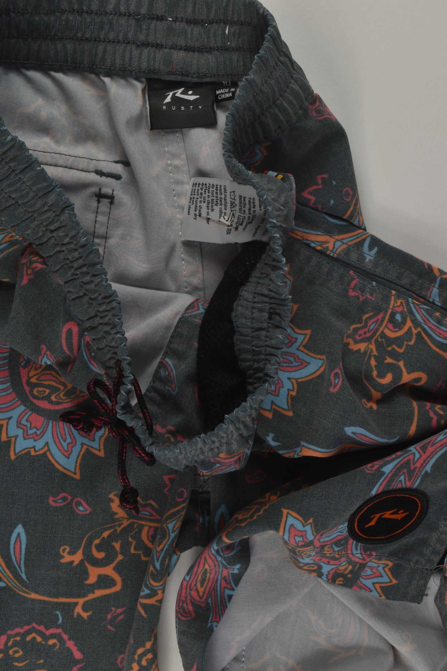 Rusty Size 10 Boad Shorts