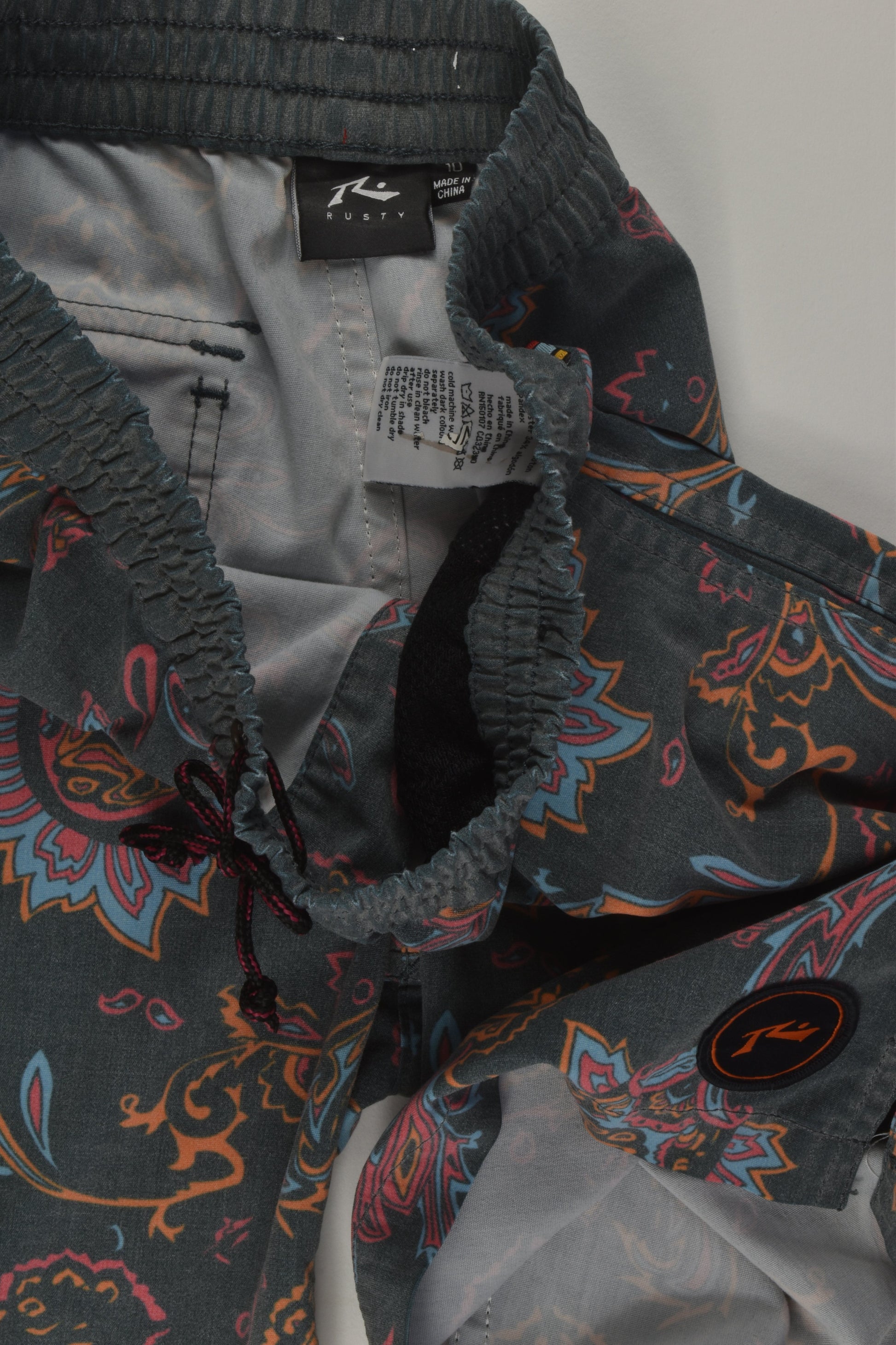 Rusty Size 10 Boad Shorts