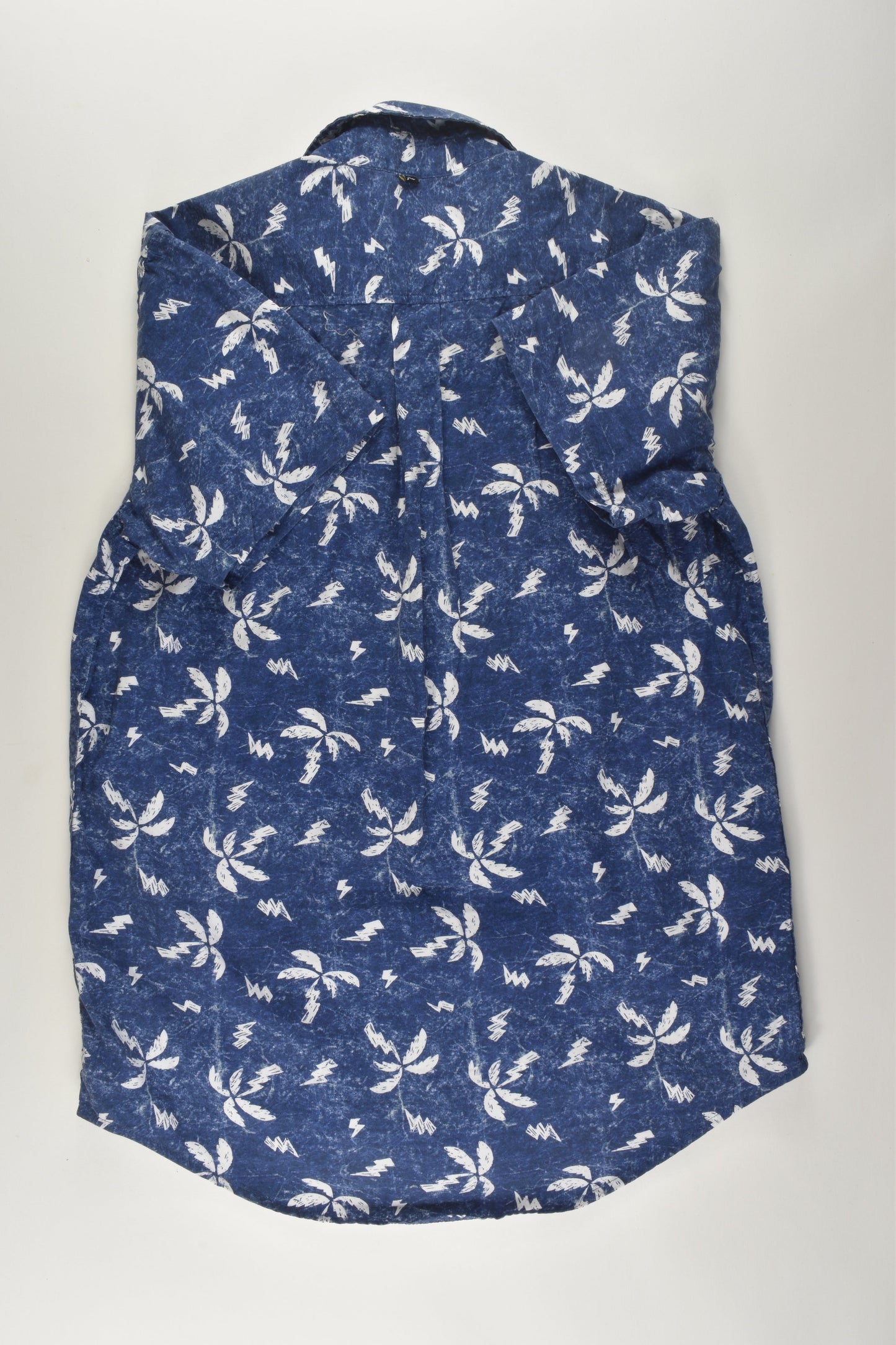 Rusty Size 10 Palmtrees Button-up Shirt