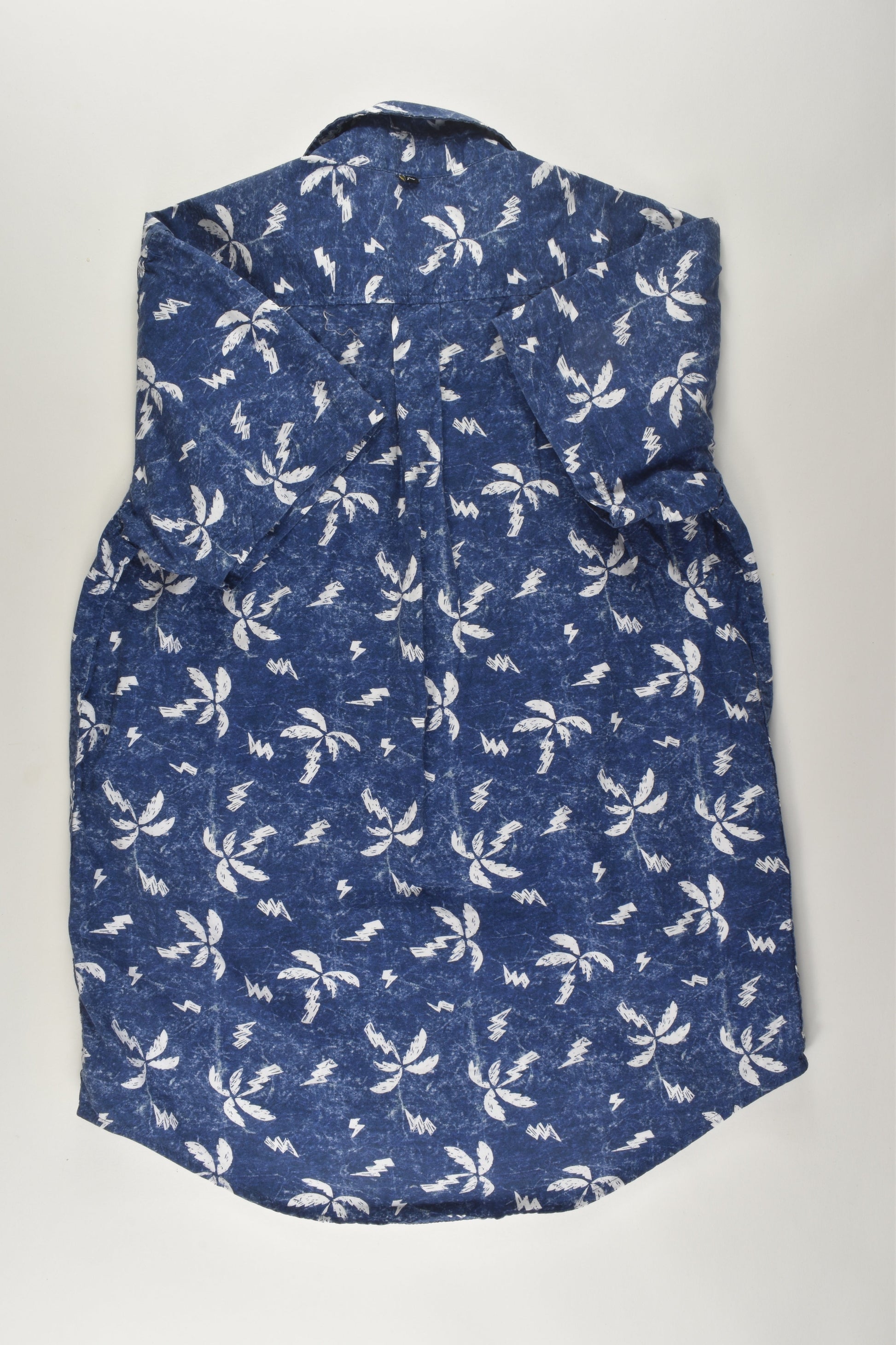 Rusty Size 10 Palmtrees Button-up Shirt