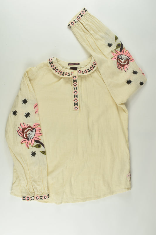 Scotch & Soda Size 10 'Noric Tales' Lined Blouse