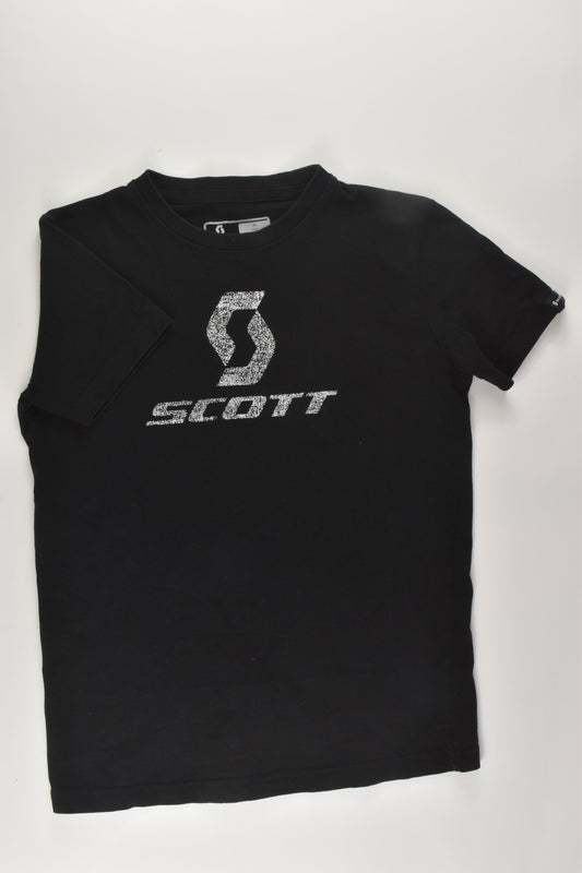 Scott Size 10 Black T-shirt