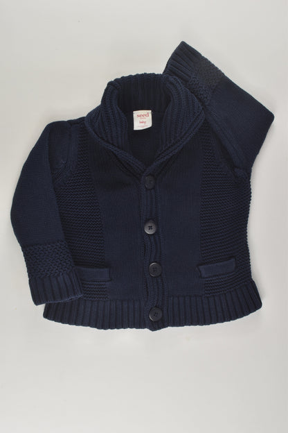 Seed Heritage Size 0 Navy Knit Cardigan