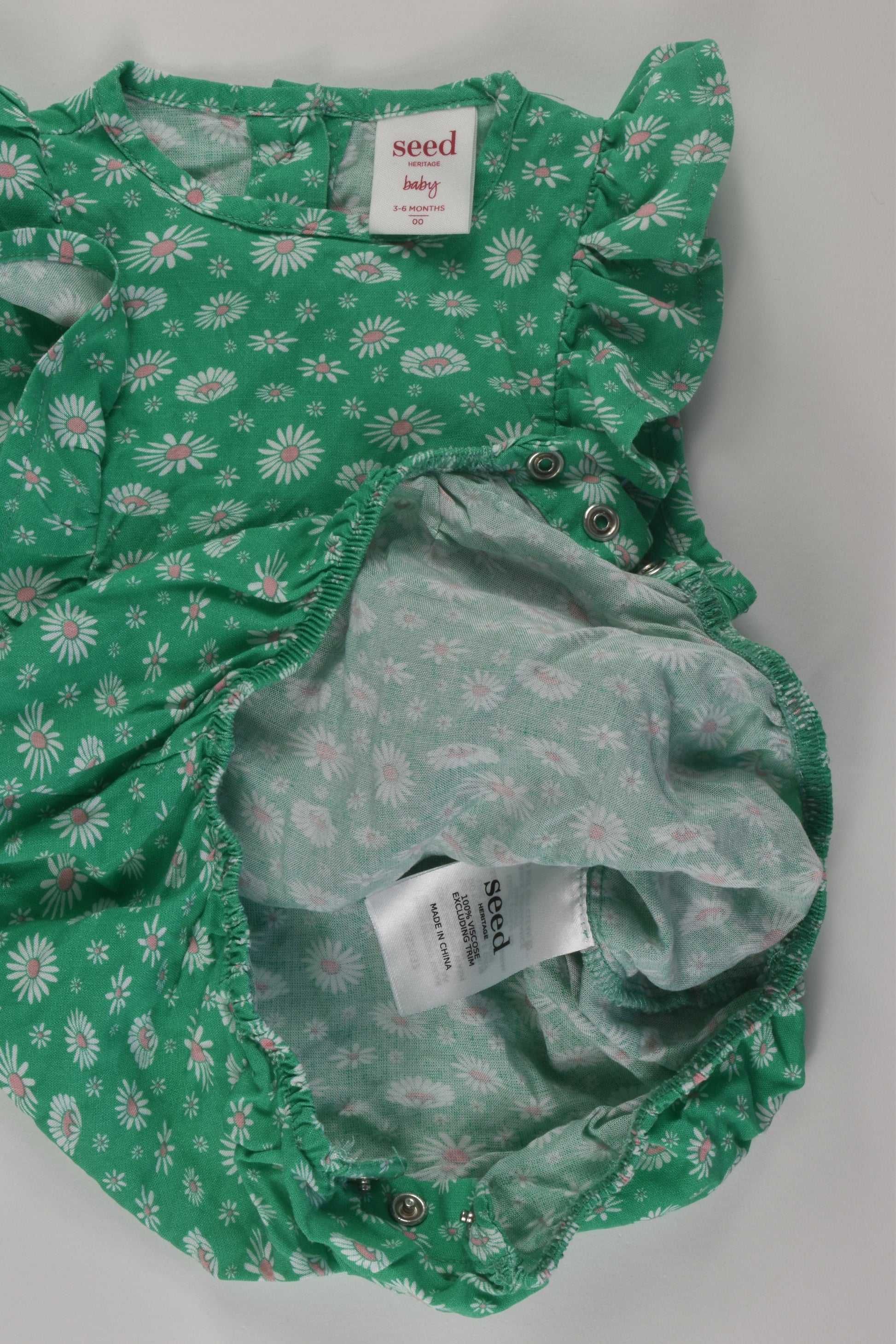 Seed Heritage Size 00 Bubble Romper