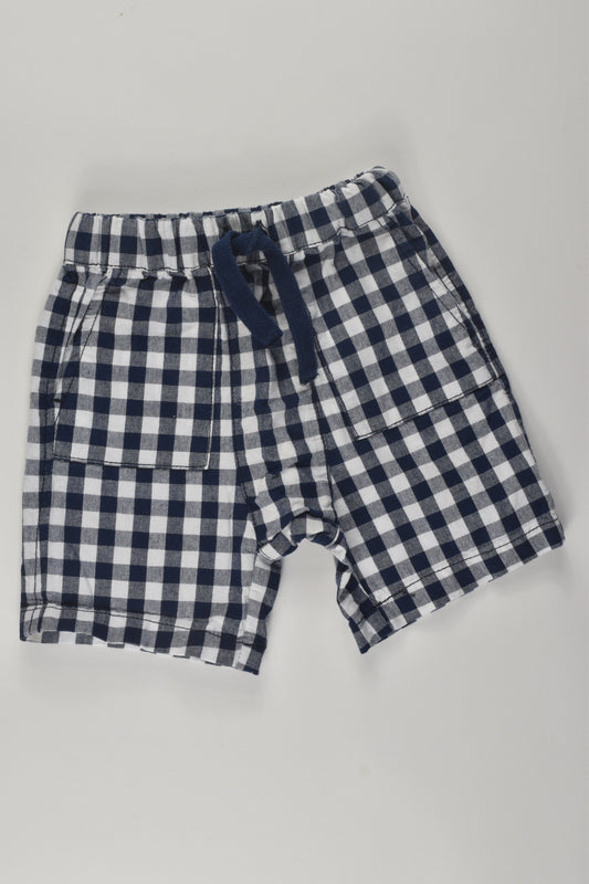 Seed Heritage Size 00 Checked Shorts