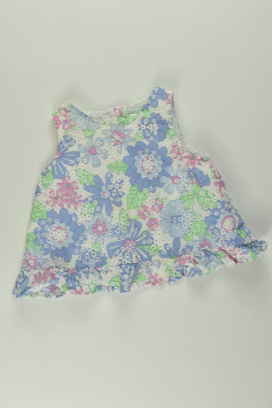 Seed Heritage Size 00 Floral Blouse