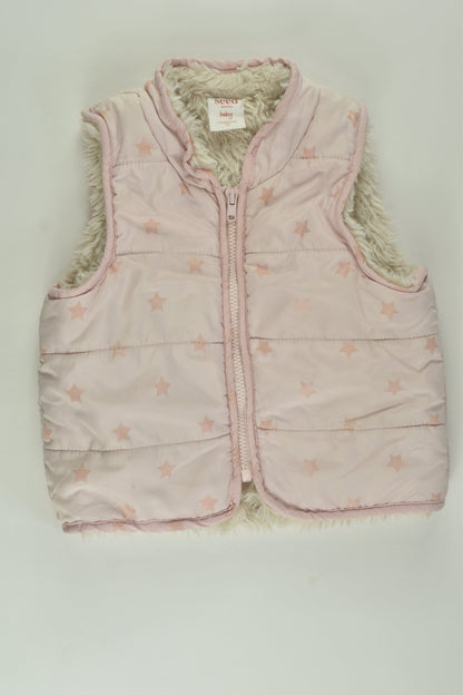 Seed Heritage Size 00 Fur Lined Vest
