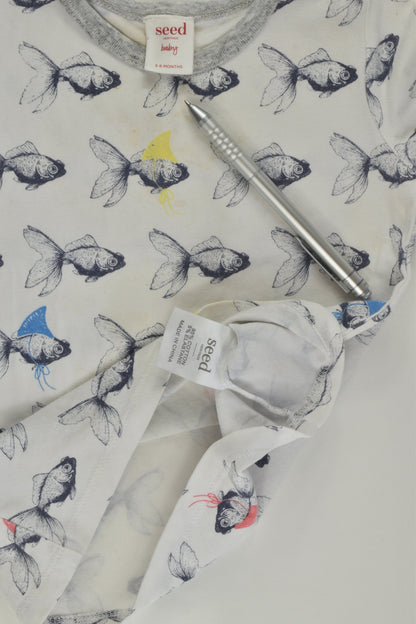 Seed Heritage Size 00 Gold Fish T-shirt