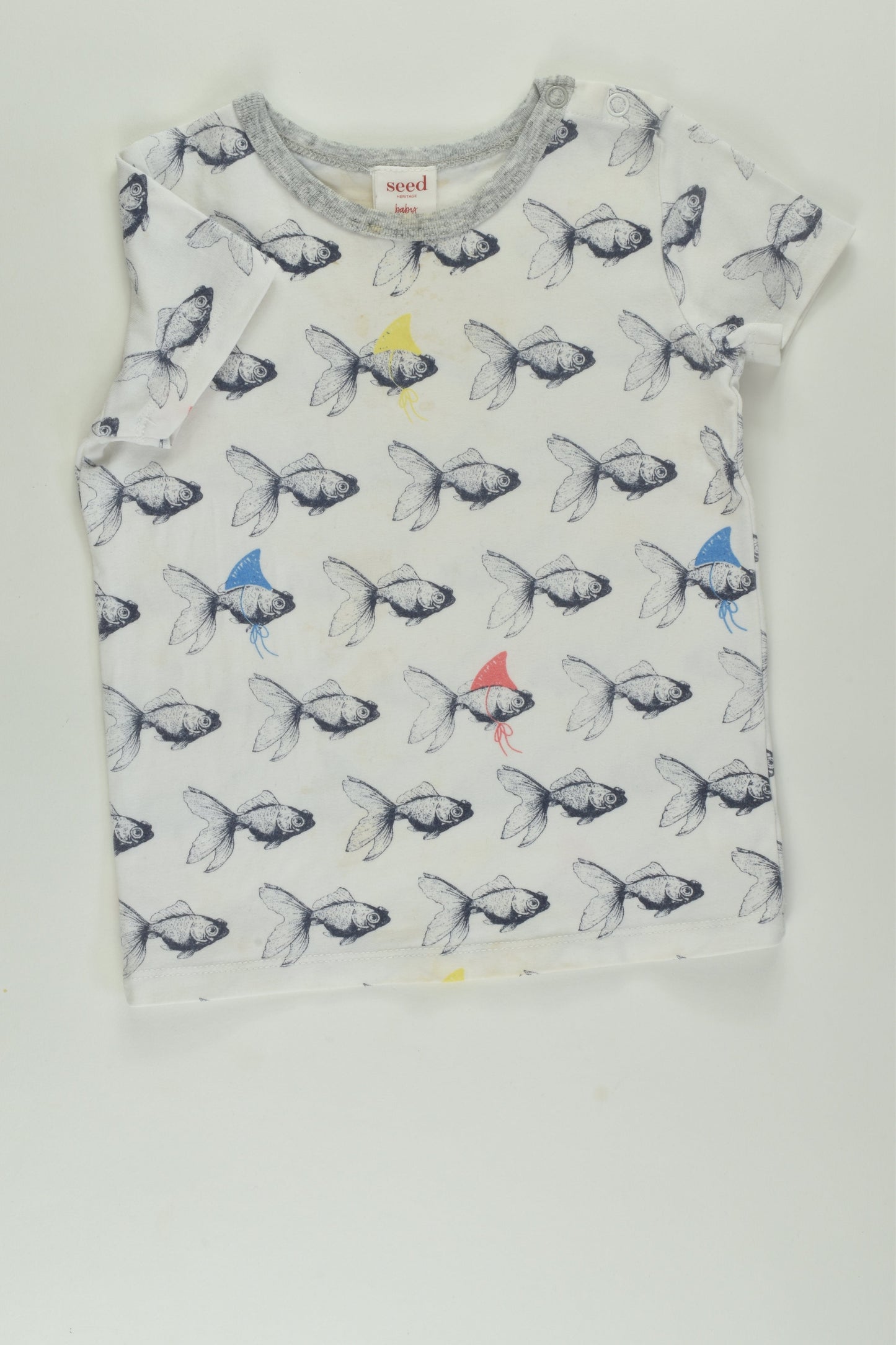 Seed Heritage Size 00 Gold Fish T-shirt
