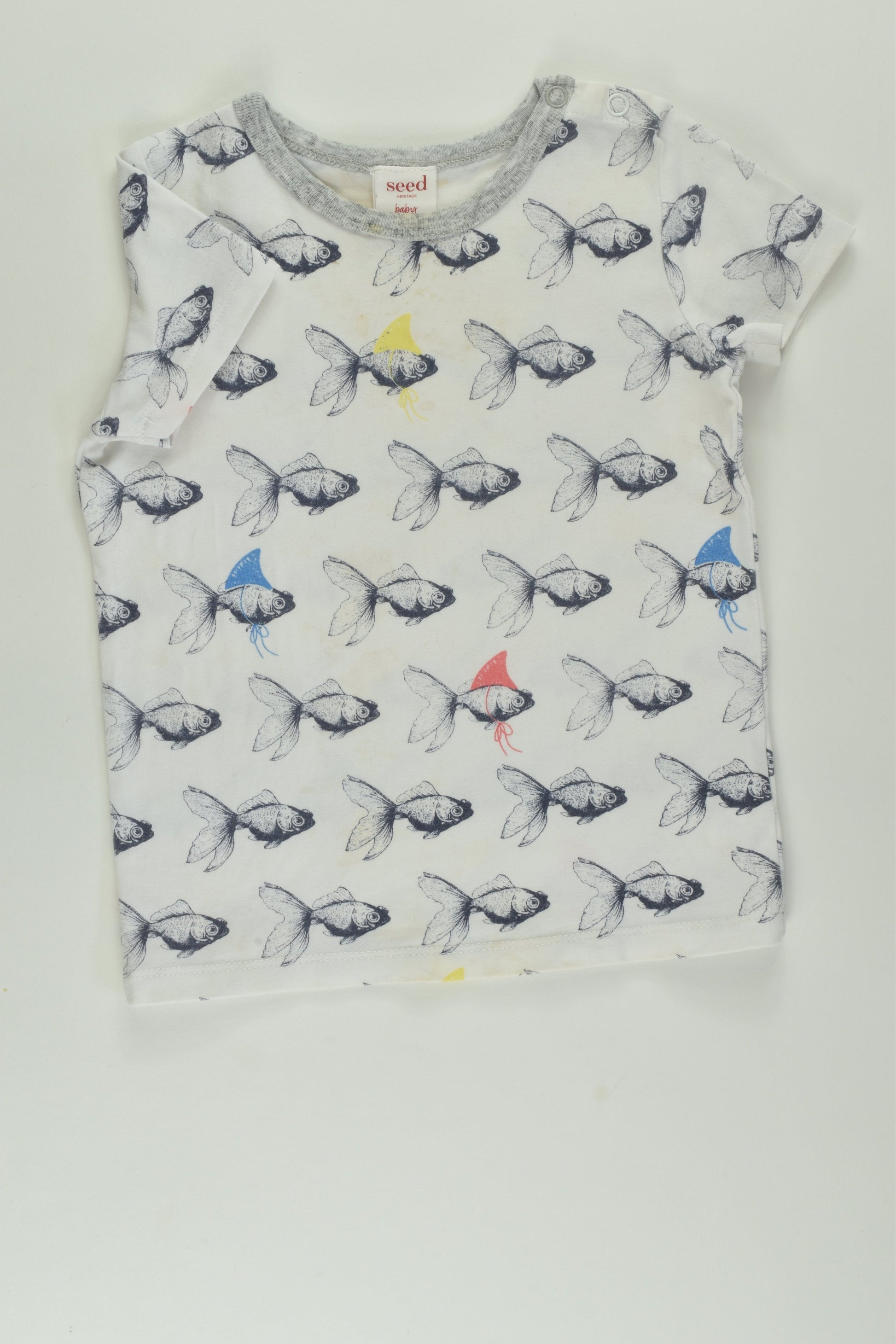 Seed Heritage Size 00 Gold Fish T-shirt