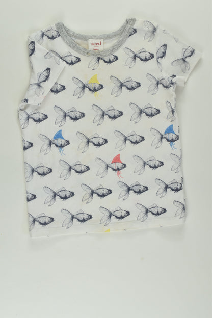 Seed Heritage Size 00 Gold Fish T-shirt