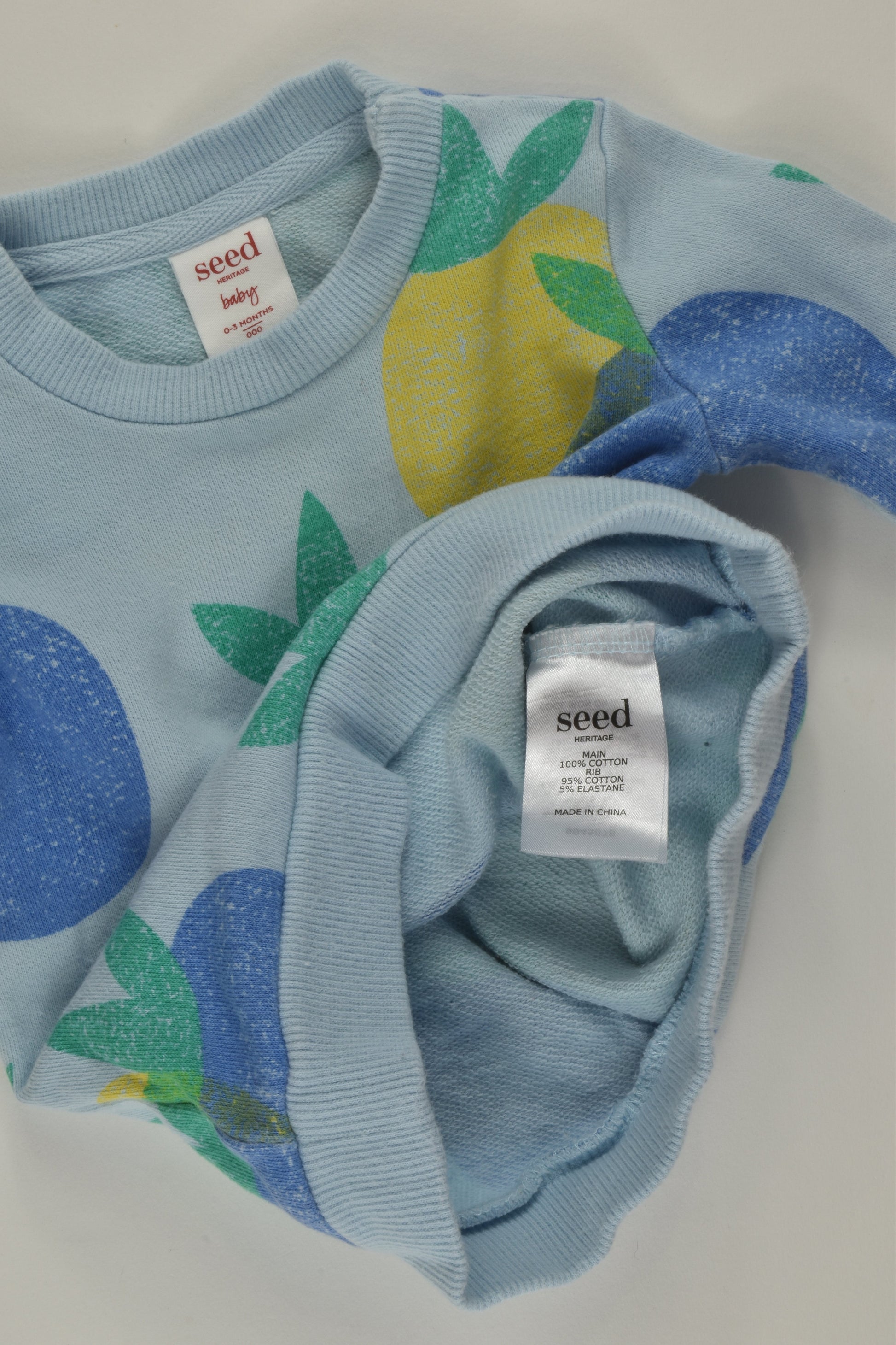 Seed Heritage Size 000 Pineapple Sweater