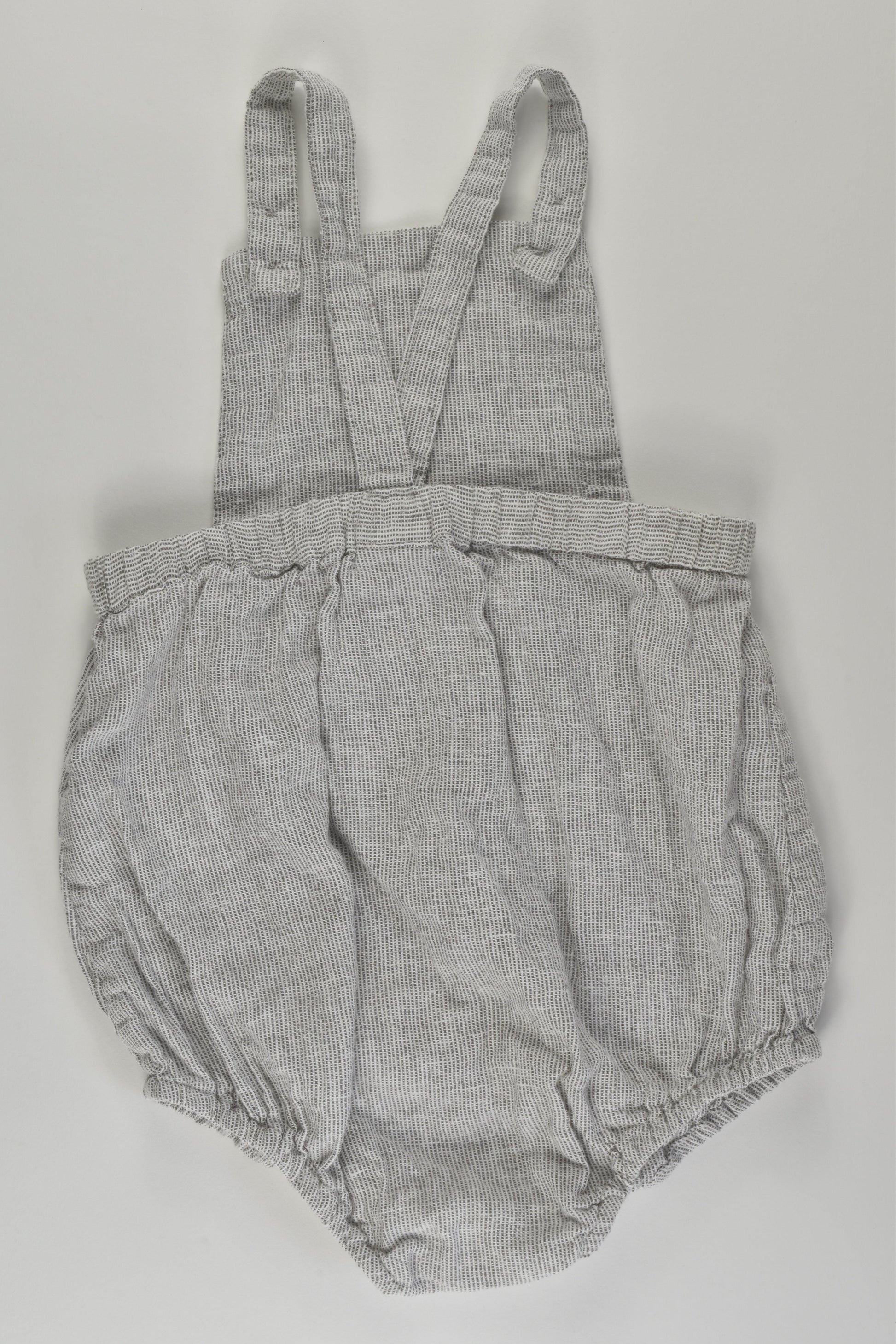 Seed Heritage Size 1 Linen Blend Bubble Romper