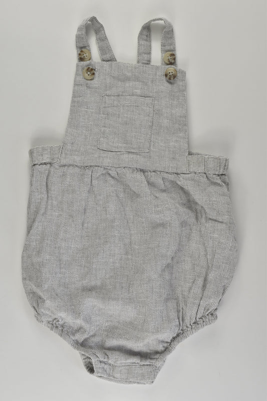 Seed Heritage Size 1 Linen Blend Bubble Romper