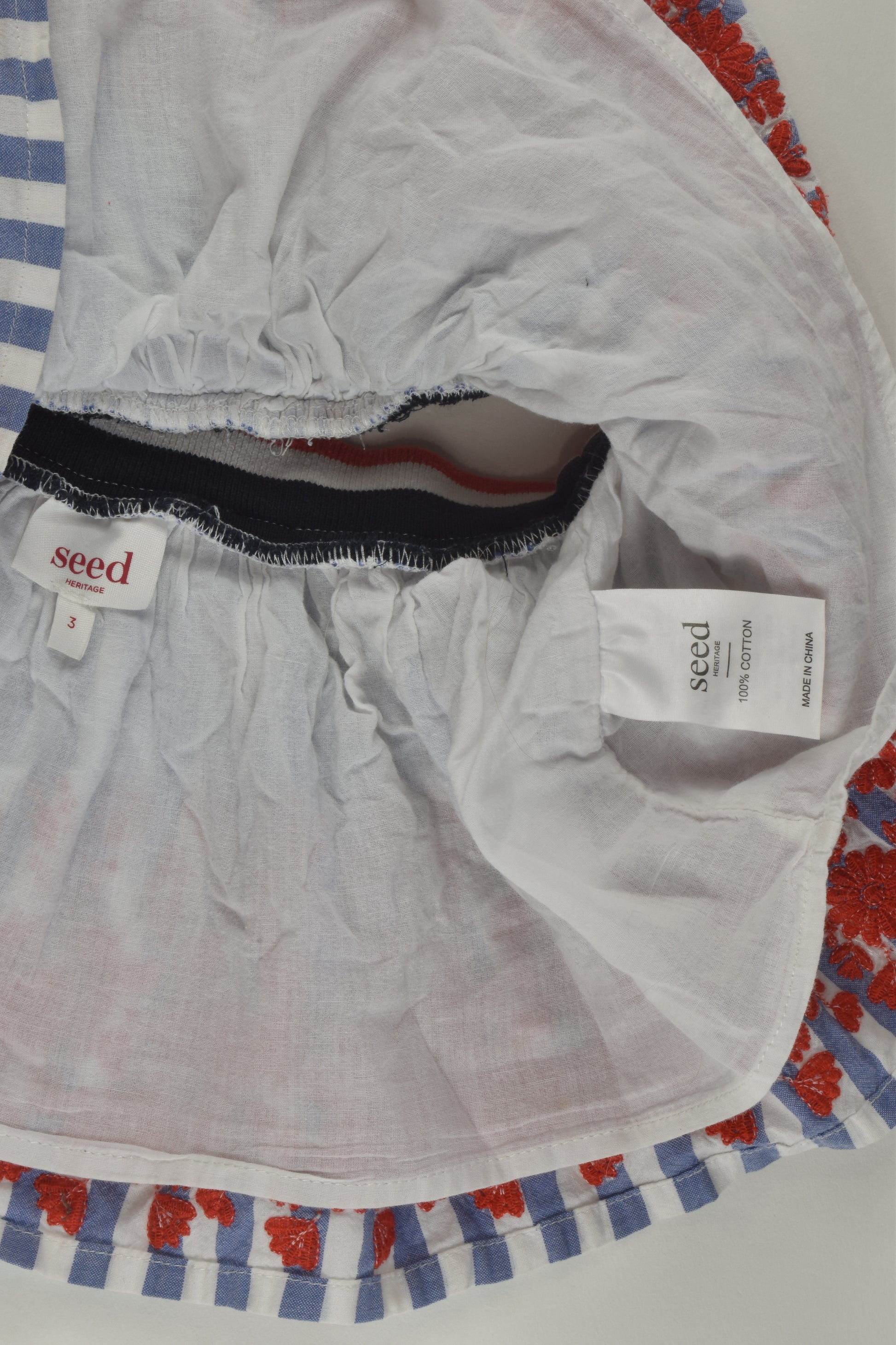 Seed Heritage Size 3 Embroidery Skirt