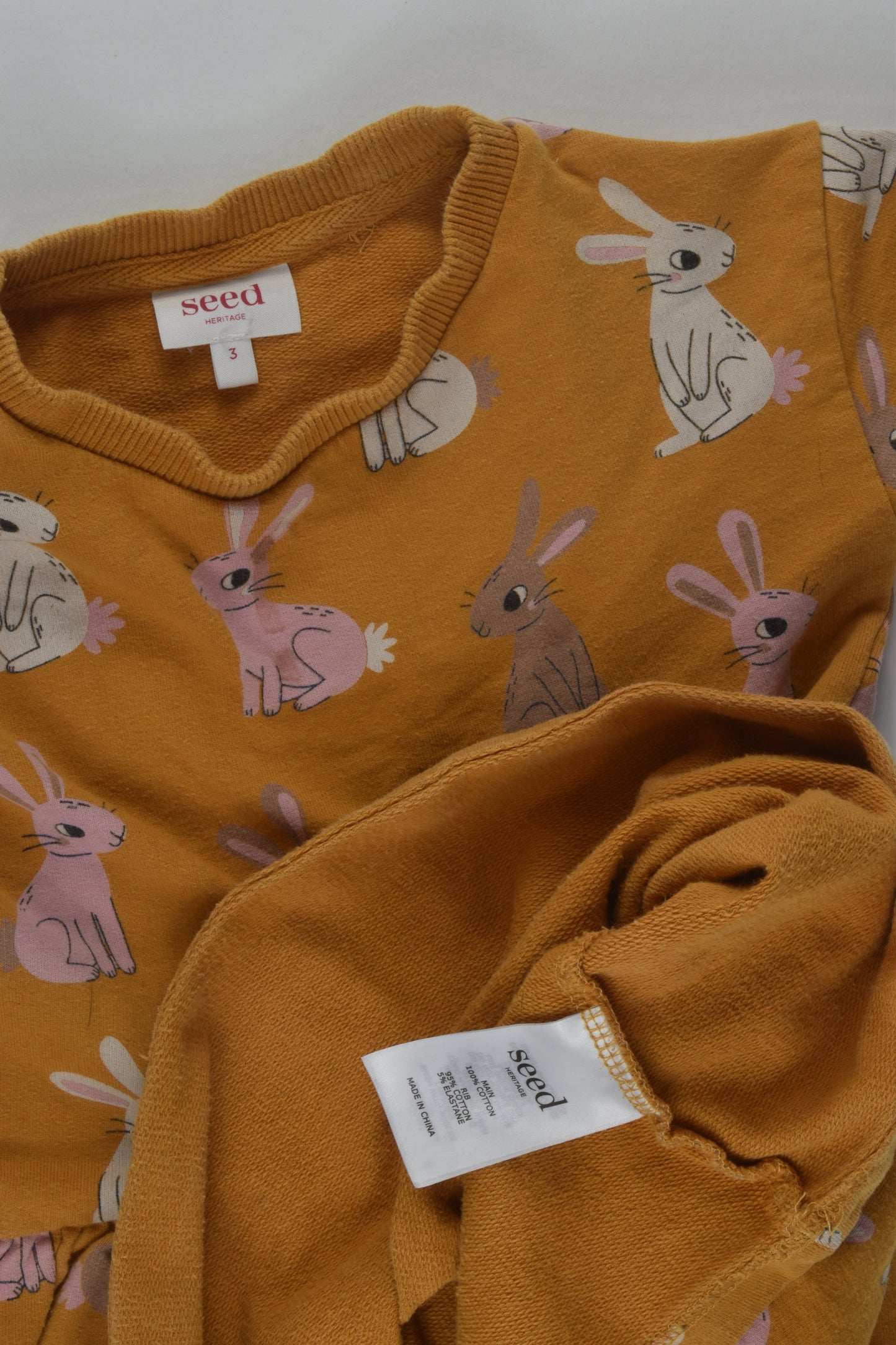 Seed Heritage Size 3 Rabbit Dress
