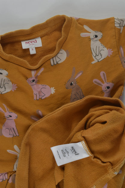 Seed Heritage Size 3 Rabbit Dress