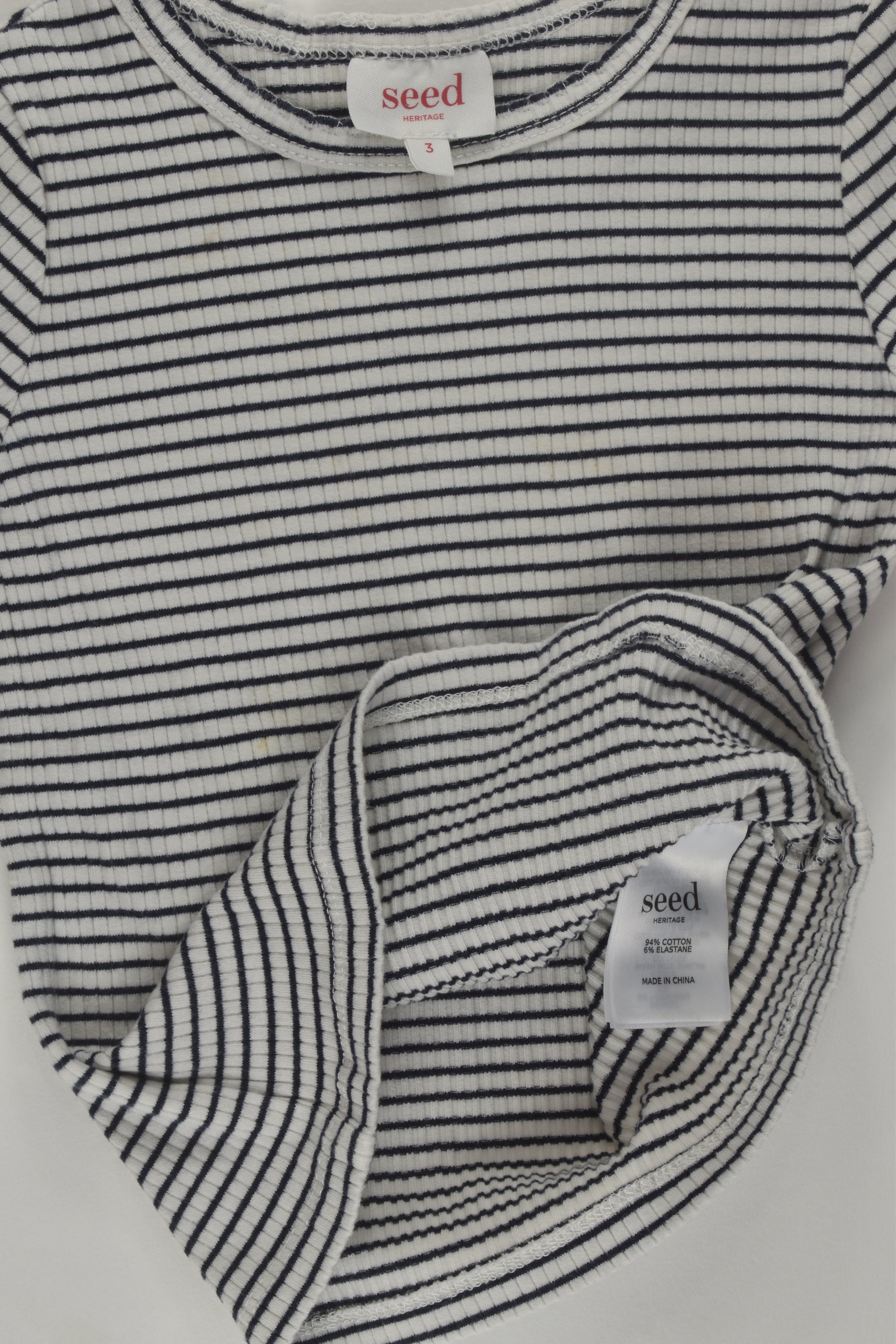 Seed Heritage Size 3 Ribbed T-shirt