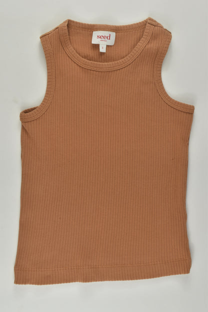 Seed Heritage Size 3 Ribbed Top
