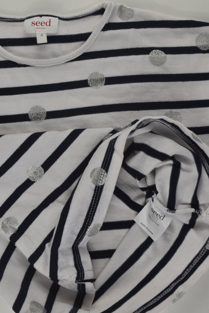 Seed Heritage Size 4 Dots and Stripes Top