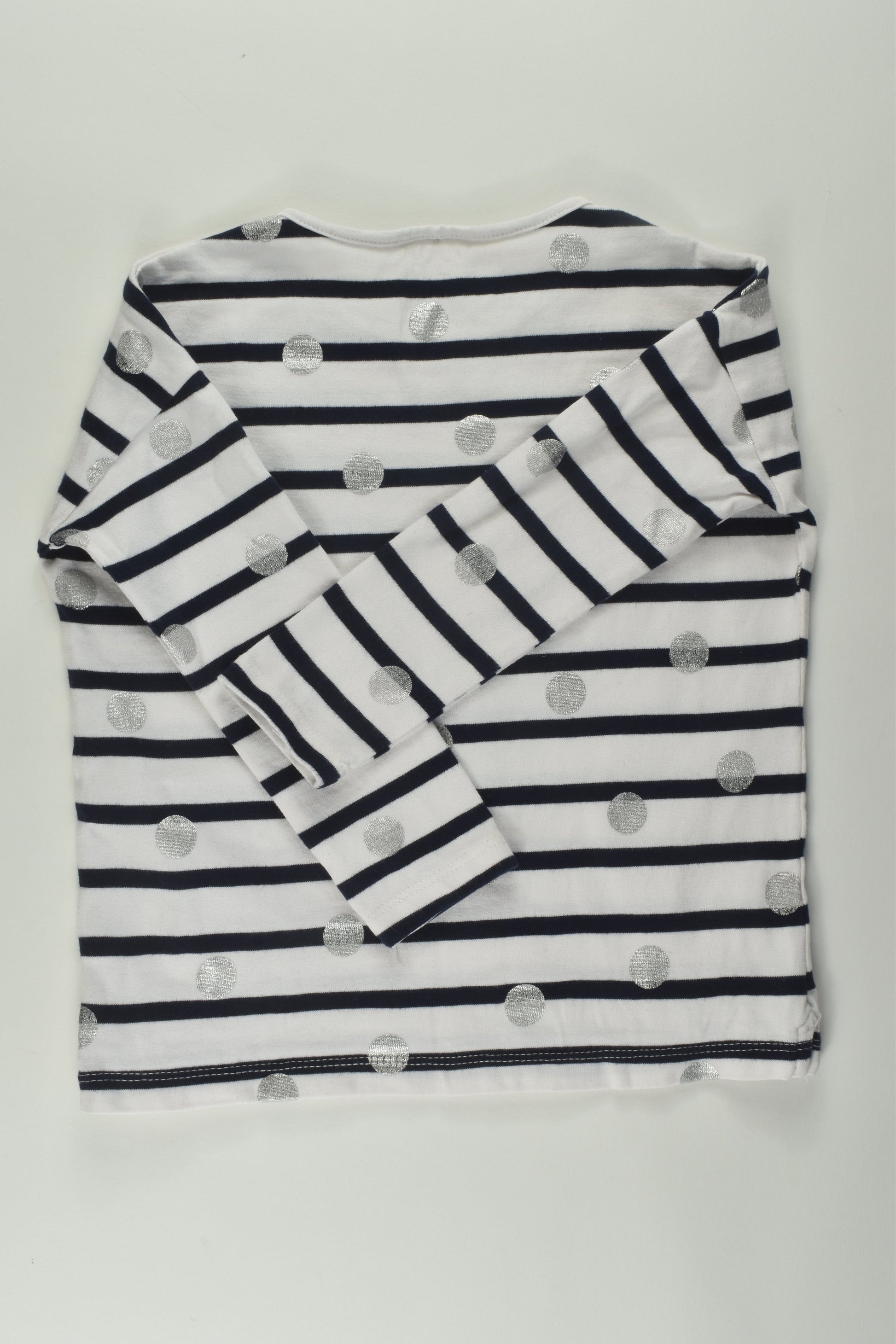 Seed Heritage Size 4 Dots and Stripes Top
