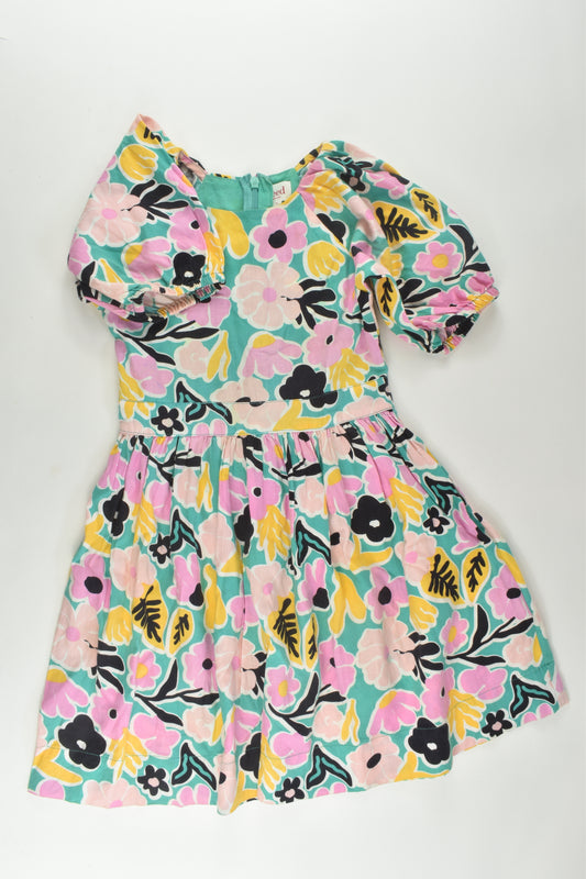 Seed Heritage Size 4 Floral Linen Blend Dress