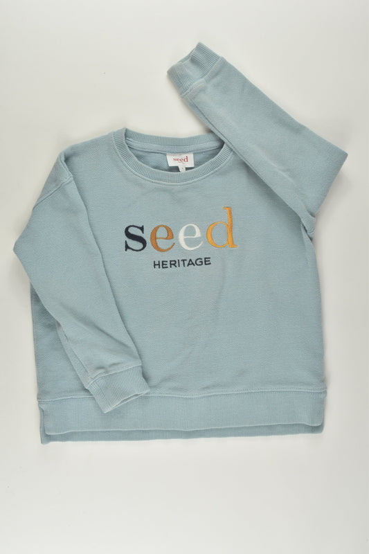 Seed Heritage Size 4 Logo Sweater