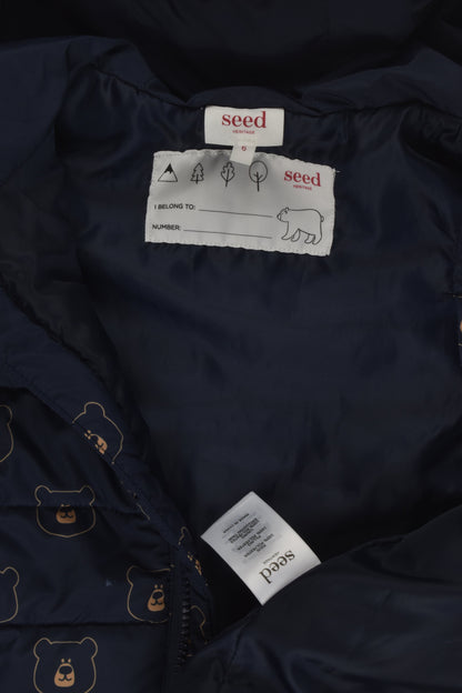 Seed Heritage Size 6 Bear Puffer Vest