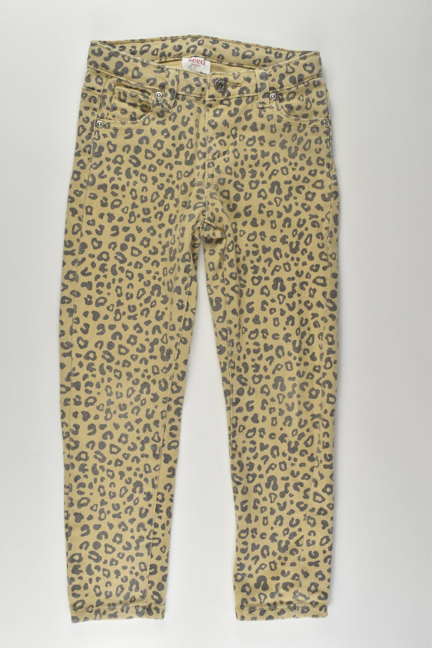 Seed Heritage Size 6 Stretchy Leopard Print Pants