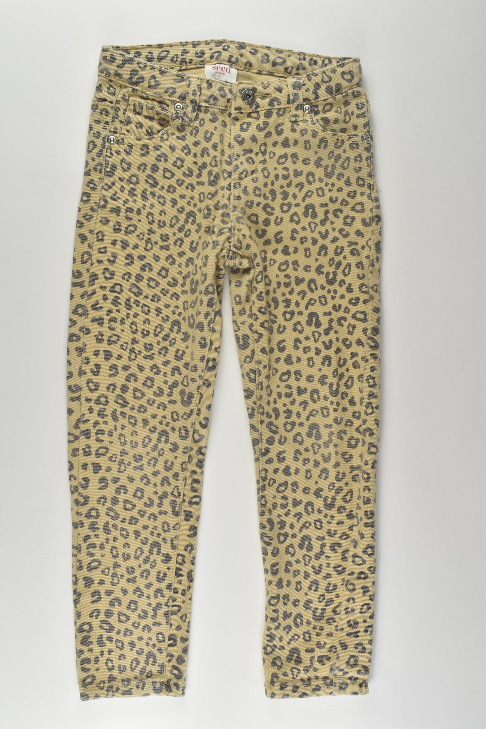 Seed Heritage Size 6 Stretchy Leopard Print Pants