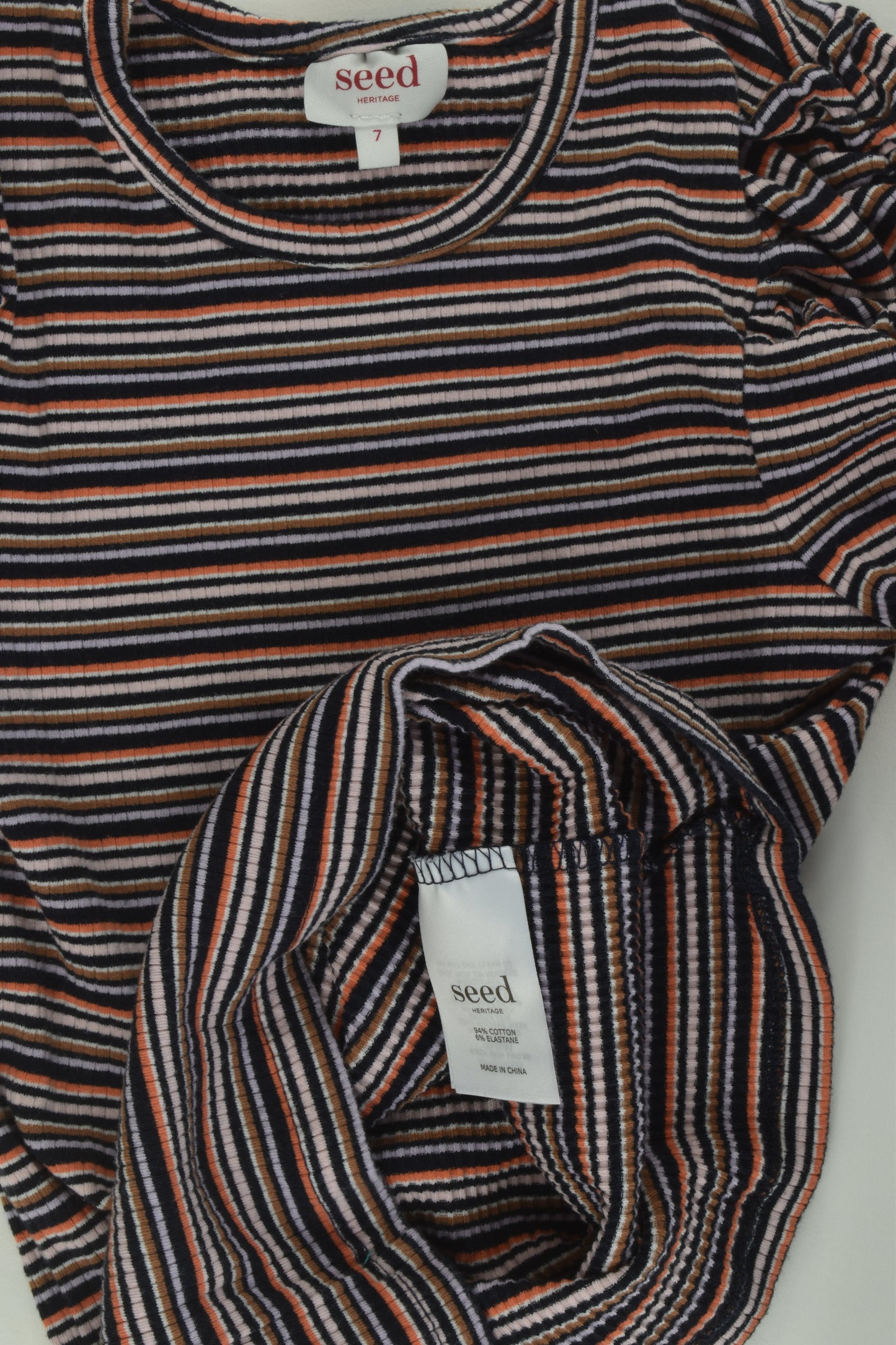 Seed Heritage Size 7 Ribbed Top